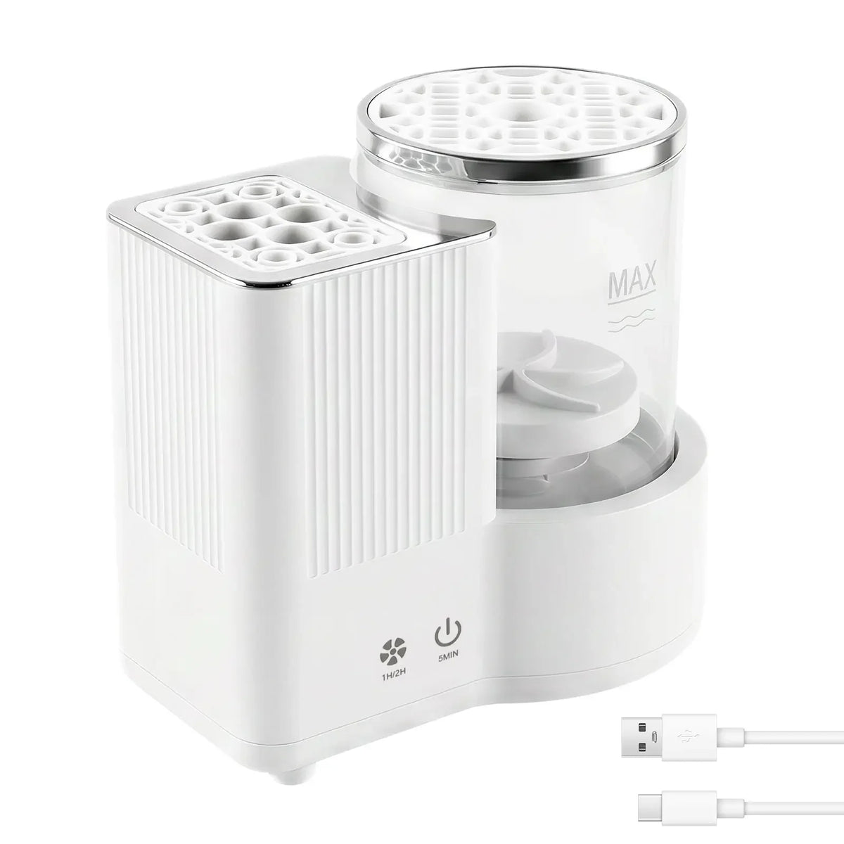 Machine de nettoyage électrique 3 en 1 pour pinceaux de maquillage